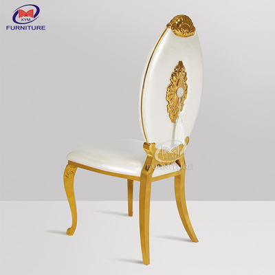 High End Modern SS Hotel Banquet Chairs For Marriage Hall High Back Design