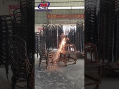 結婚式のための水晶氷のナポレオンの背部樹脂のキアーヴァリの椅子のでき事の家具